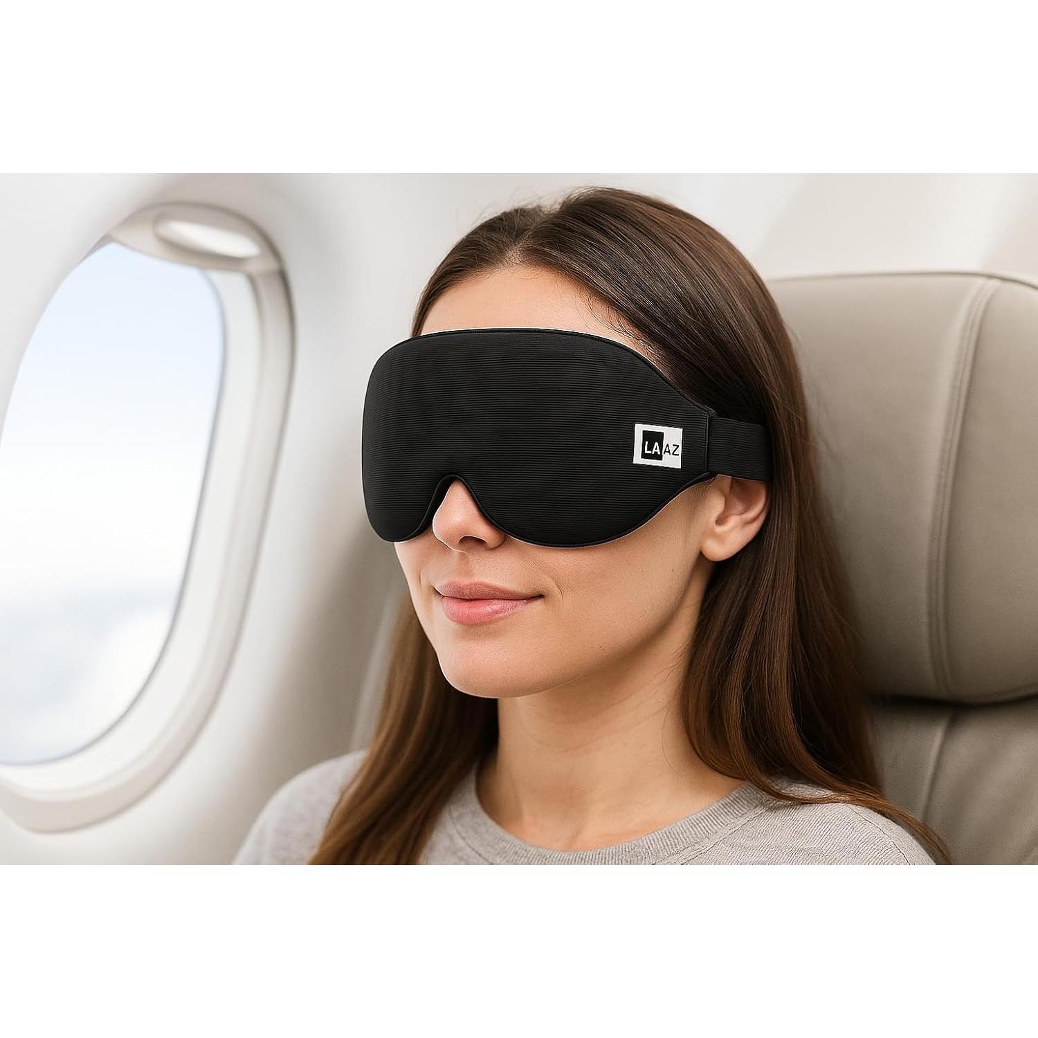Máscara de Sueño LAAZ con Peso de Seda y Enfriamiento