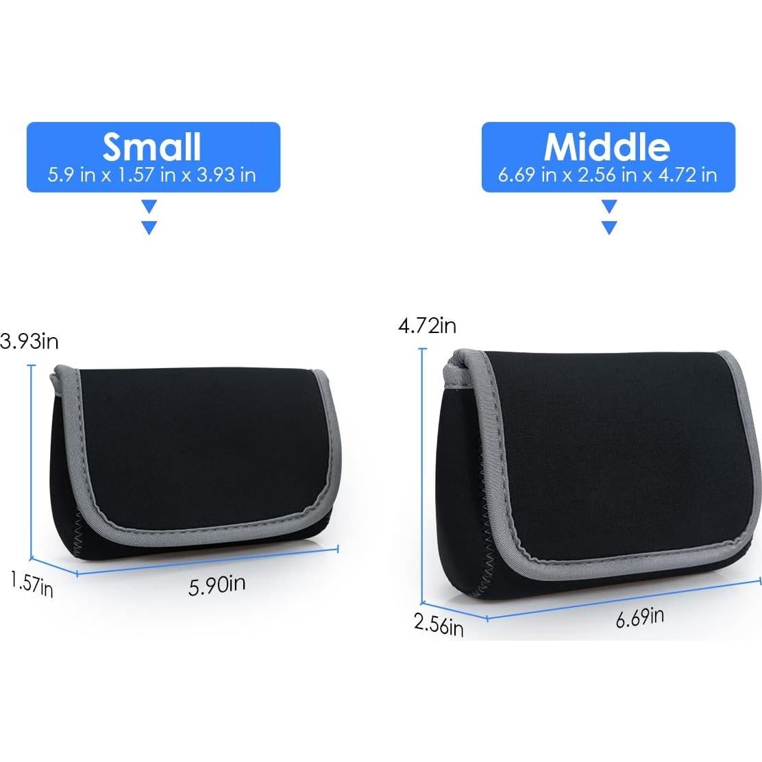 Bolsa Organizadora LENTION para Accesorios Electrónicos - Gris