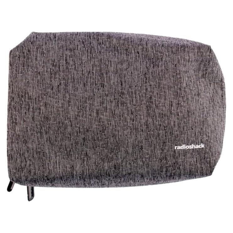 RadioShack Small Electronic Organizer Travel Case, Tablet Carrying Case and Storage Organizer for Smartphones, Chargers, Earphones, Cables, and More, Black