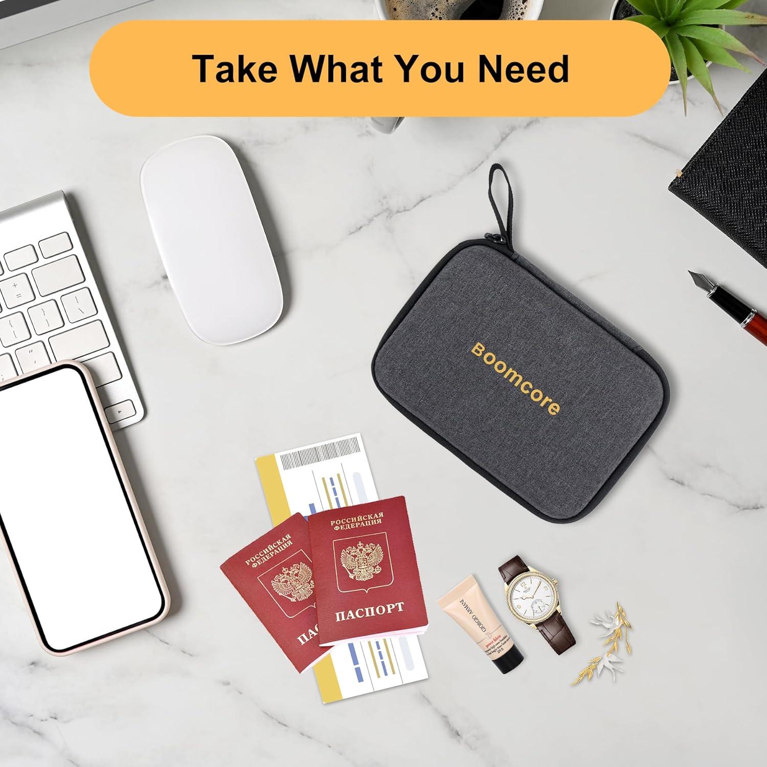 Organizador de Viaje Boomcore Funda Pequeña a Prueba de Golpes