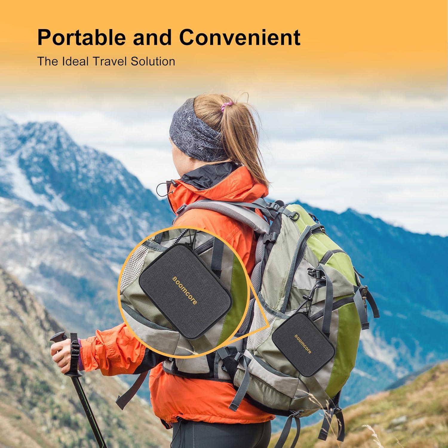 Organizador de Viaje Boomcore Funda Pequeña a Prueba de Golpes