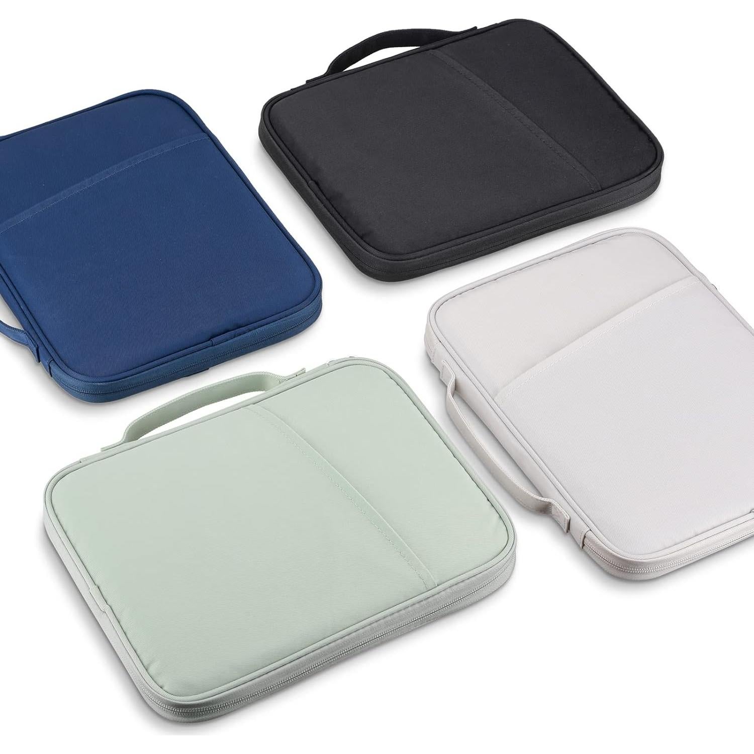 Organizador Funda de Viaje MoonV para iPad 11" Gris Blanco