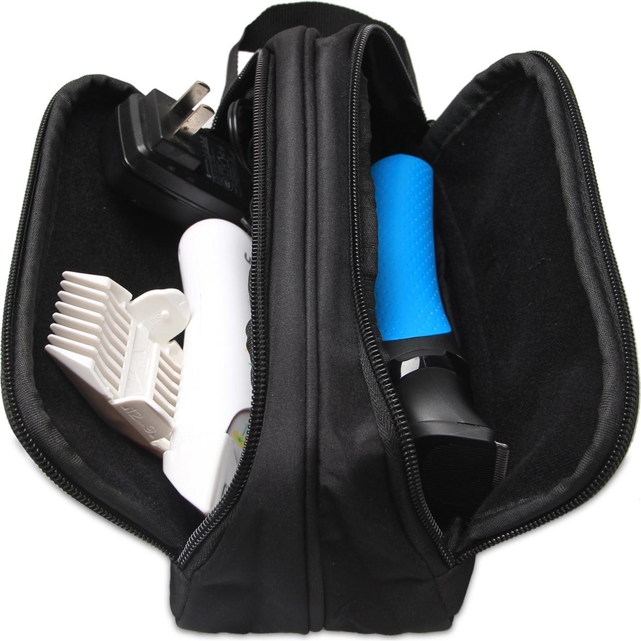 Organizador de Viaje Damero para Afeitadoras y Accesorios