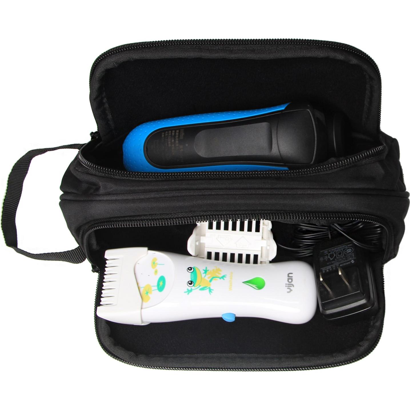 Organizador de Viaje Damero para Afeitadoras y Accesorios