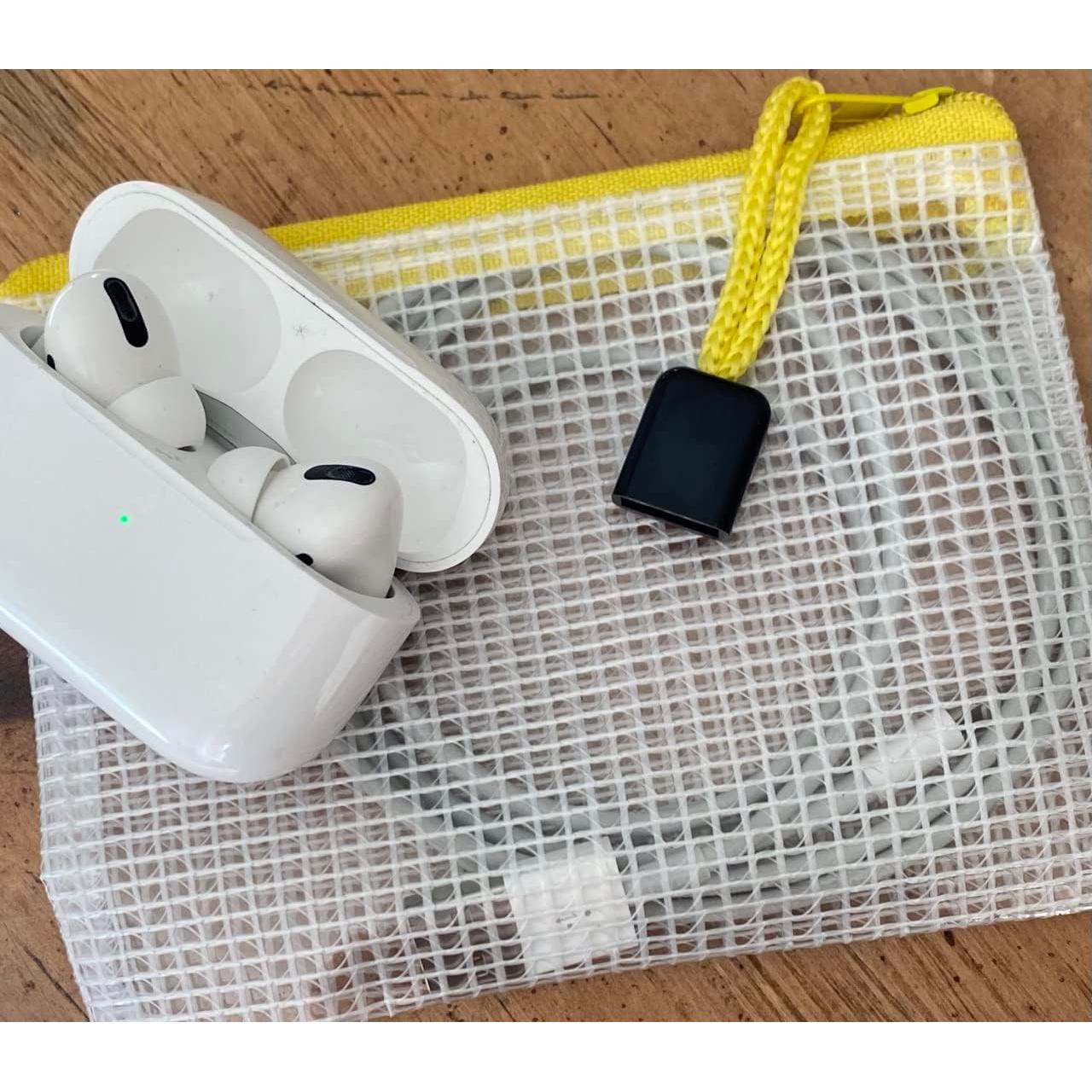 Bolsas Organizadoras de Cables USB - 10.16x12.7 cm - 5 Piezas