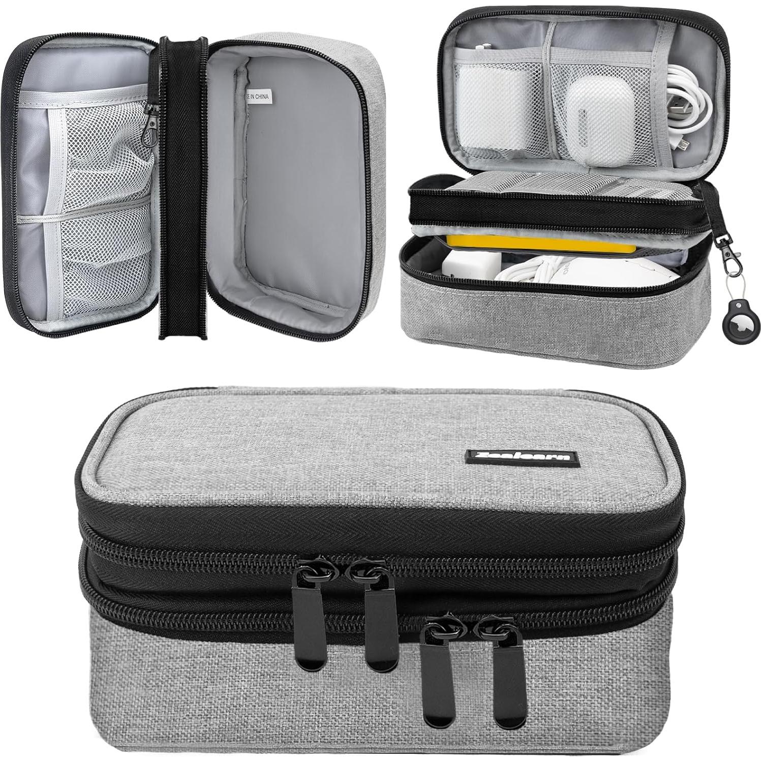 Organizador Electrónico de Viaje Zealearn Compacto 19.6x11.2x9.4cm