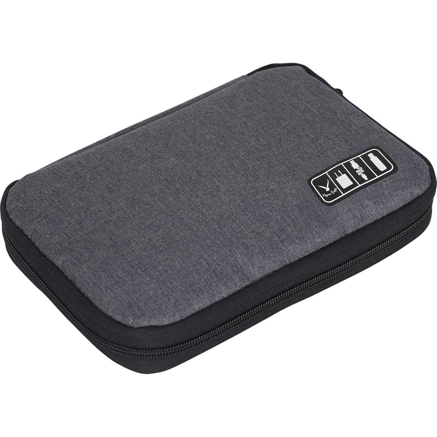 Organizador de Cable Hynes Eagle Gris 24x18 cm para Viajes