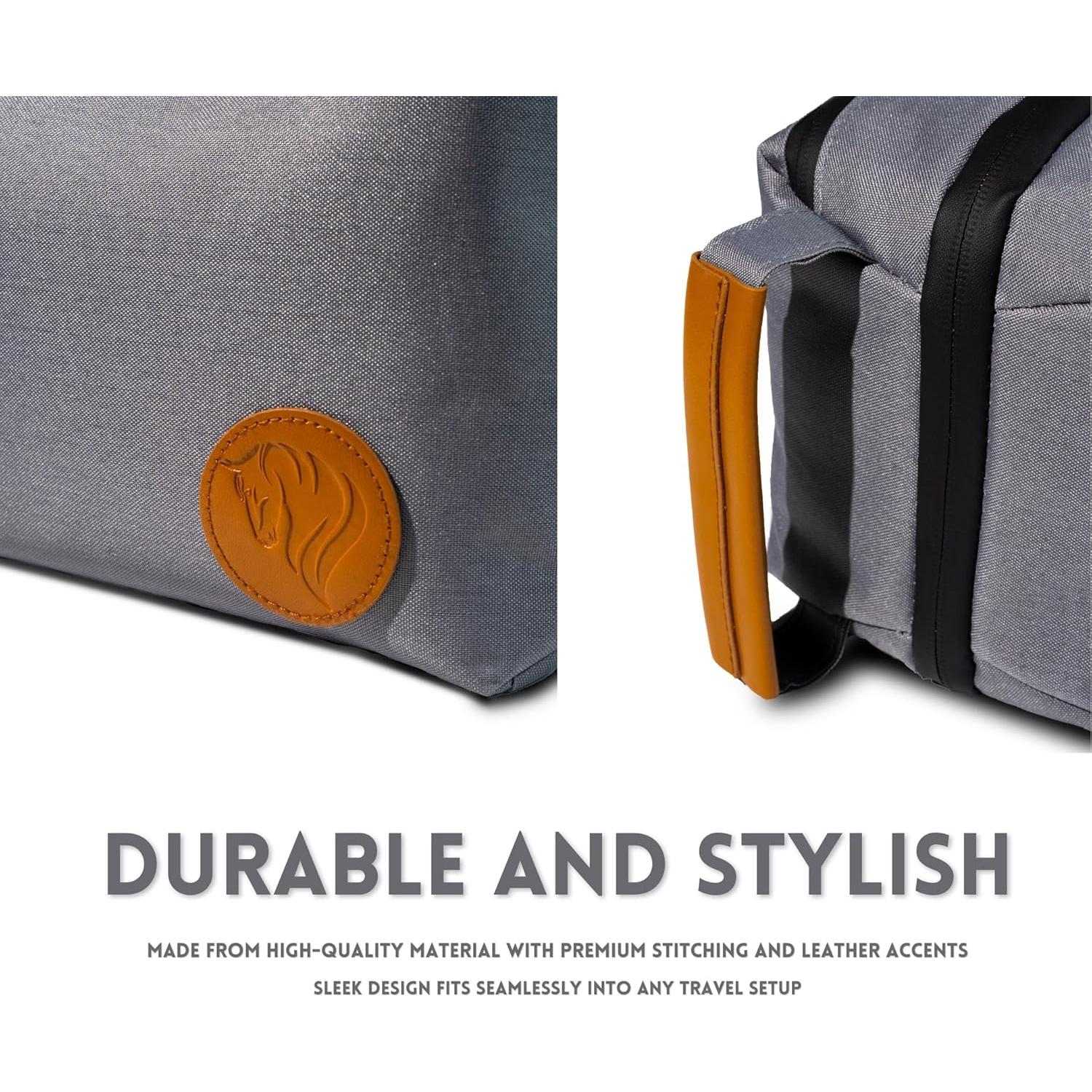 Organizador Electrónico Grande LuxAndalus YCW - Funda para Cables y Accesorios