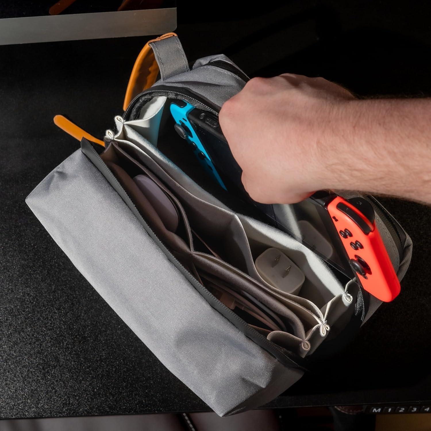 Organizador Electrónico Grande LuxAndalus YCW - Funda para Cables y Accesorios