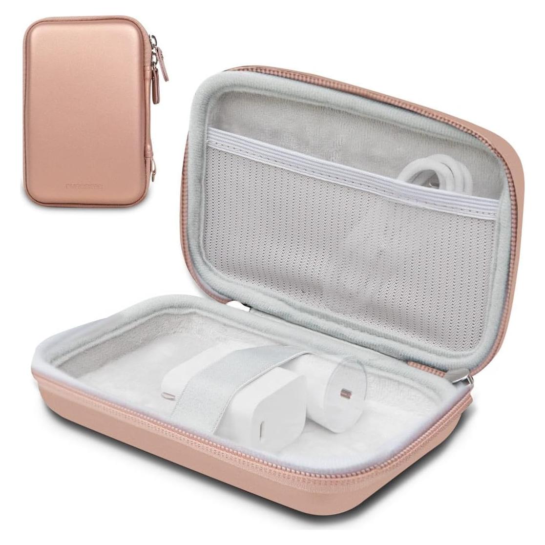 Funda Organizadora de Viaje PureGear Oro Rosa para Accesorios