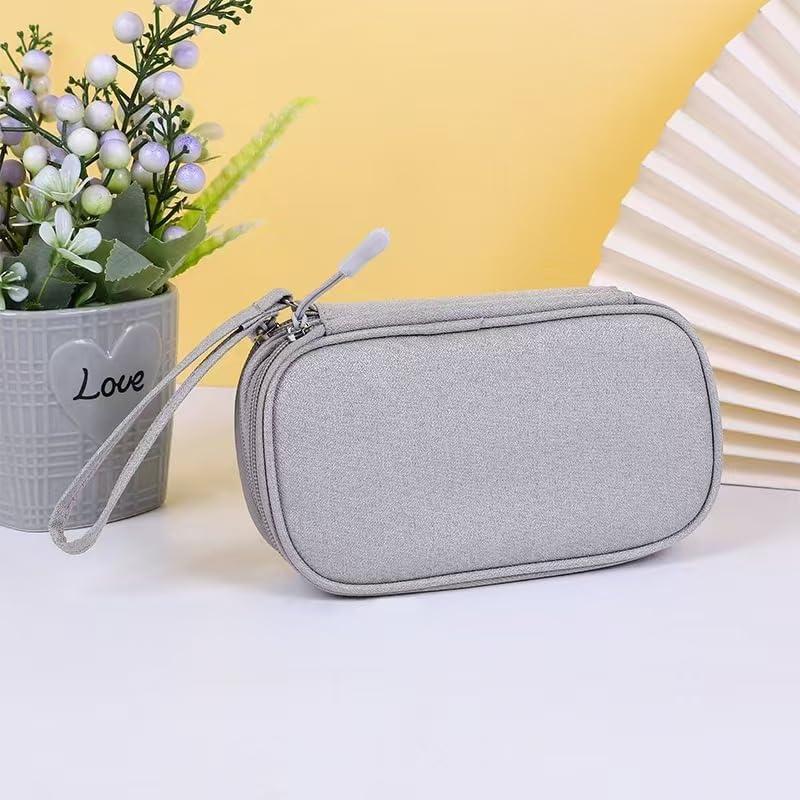 Organizador Electrónico Impermeable de Viaje - 2 Compartimentos Negro