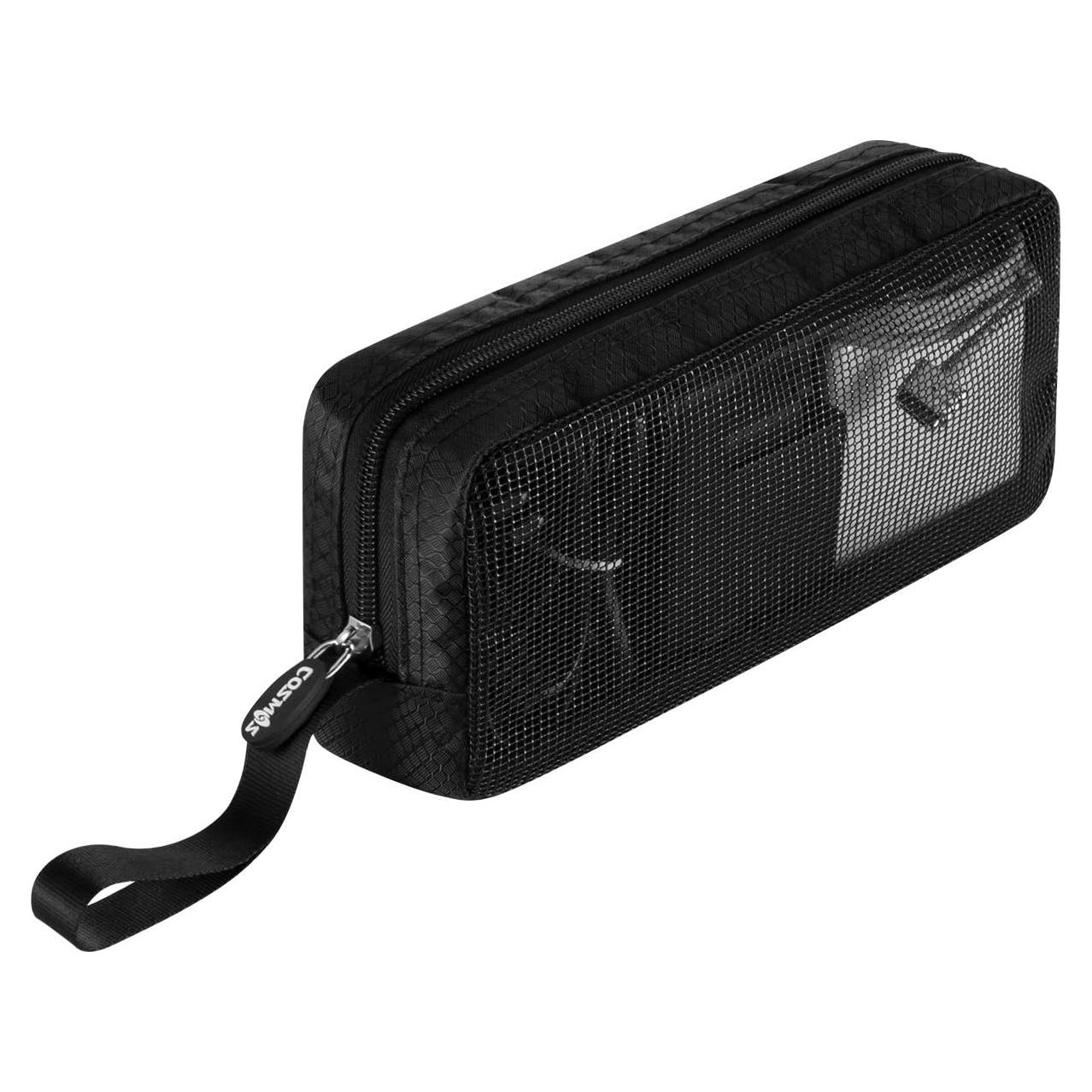 Bolsa Organizador de Cables CM Portátil Negra 23x10x5 cm