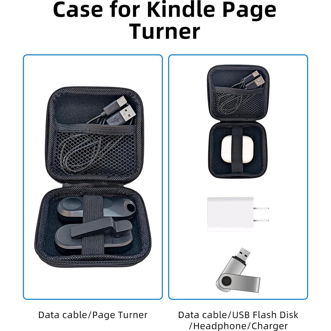 Funda Organizadora de Viaje DATAFY para Page Turner Kindle - Negra