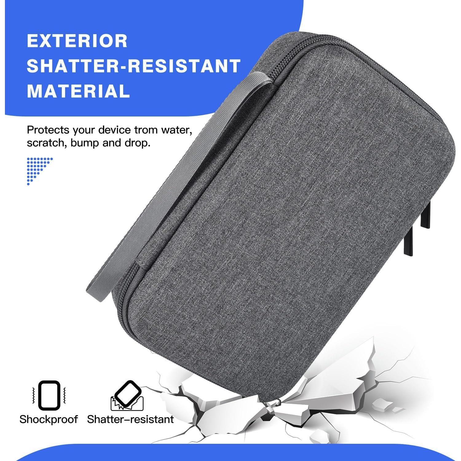 Funda Dura Organizador Electrónico CAAORDKSO Gris Impermeable