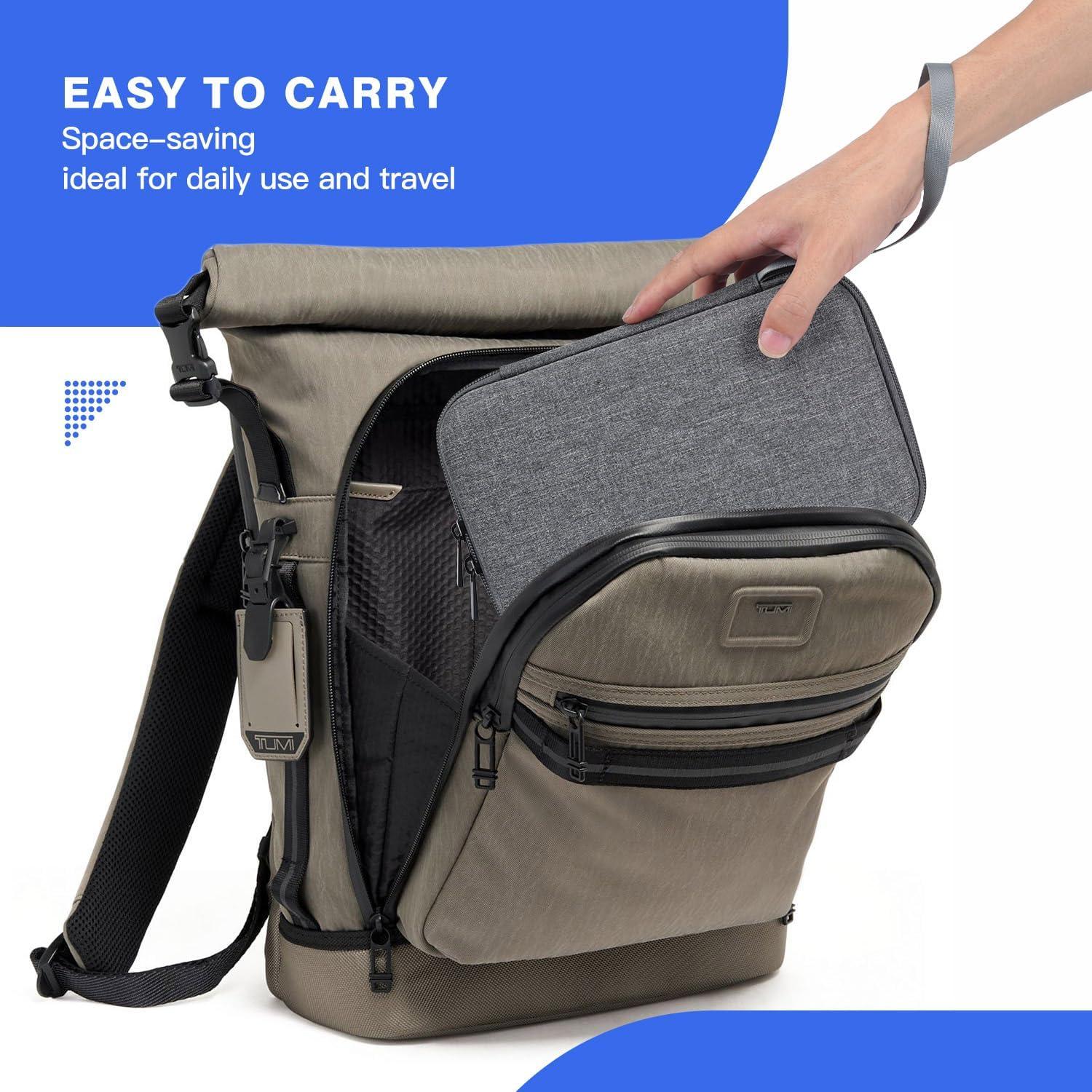 Funda Dura Organizador Electrónico CAAORDKSO Gris Impermeable