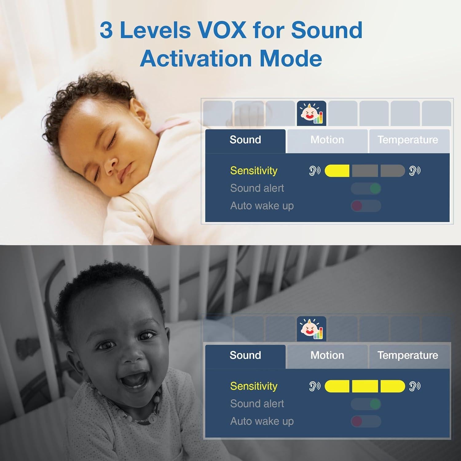 Monitor para Bebés VTech VM919-2HD 7" HD 720p 2 Cámaras