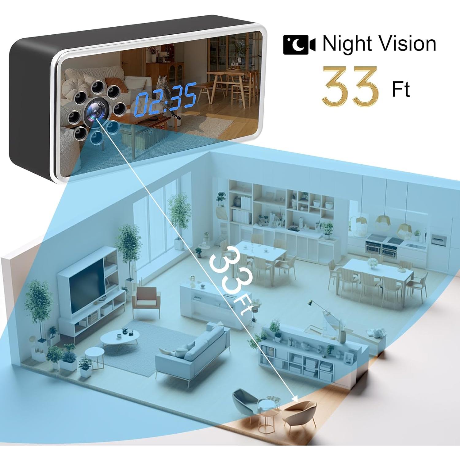 Cámara de Seguridad Inalámbrica TnoxHD 1080p con Visión Nocturna