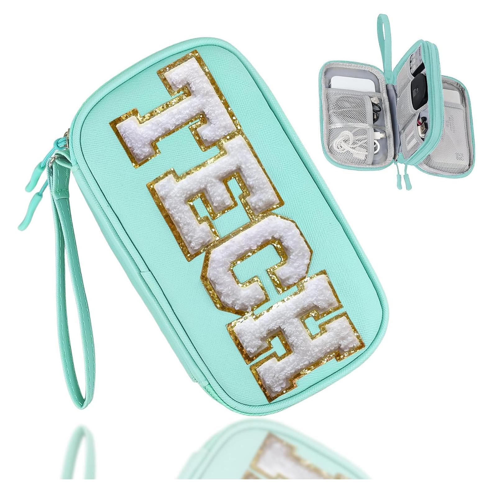 Bolsa Organizadora de Electrónicos COSHAYSOO Azul Teal 19x11 cm