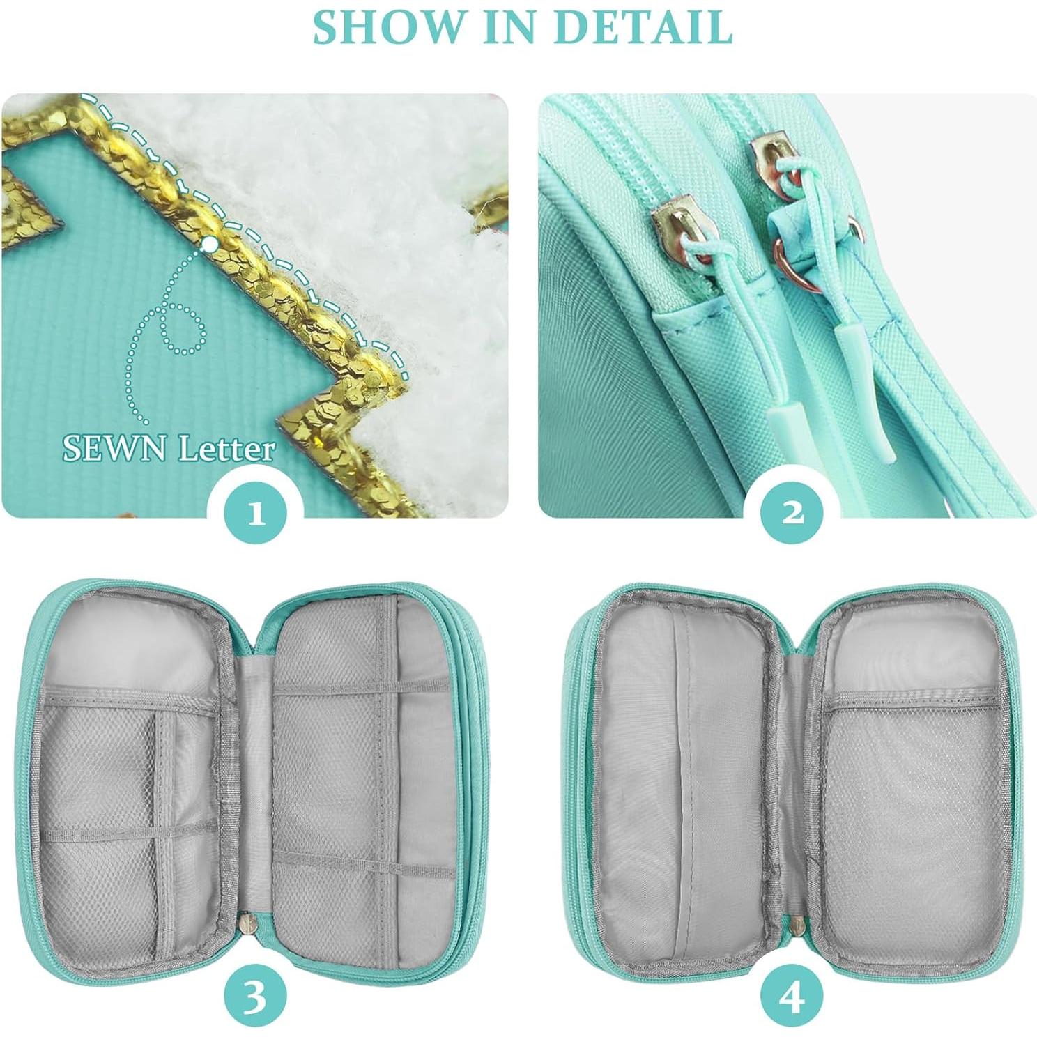 Bolsa Organizadora de Electrónicos COSHAYSOO Azul Teal 19x11 cm