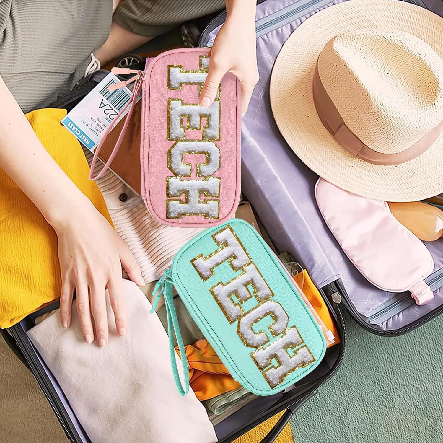 Bolsa Organizadora de Electrónicos COSHAYSOO Azul Teal 19x11 cm