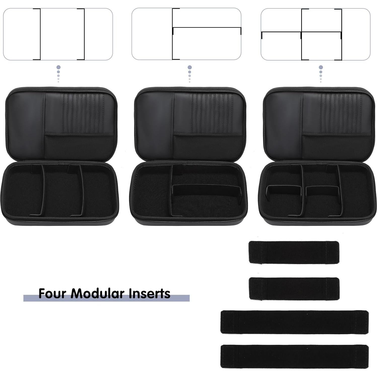 Estuche Organizador Electrónico Doble Capa MOSISO Negro