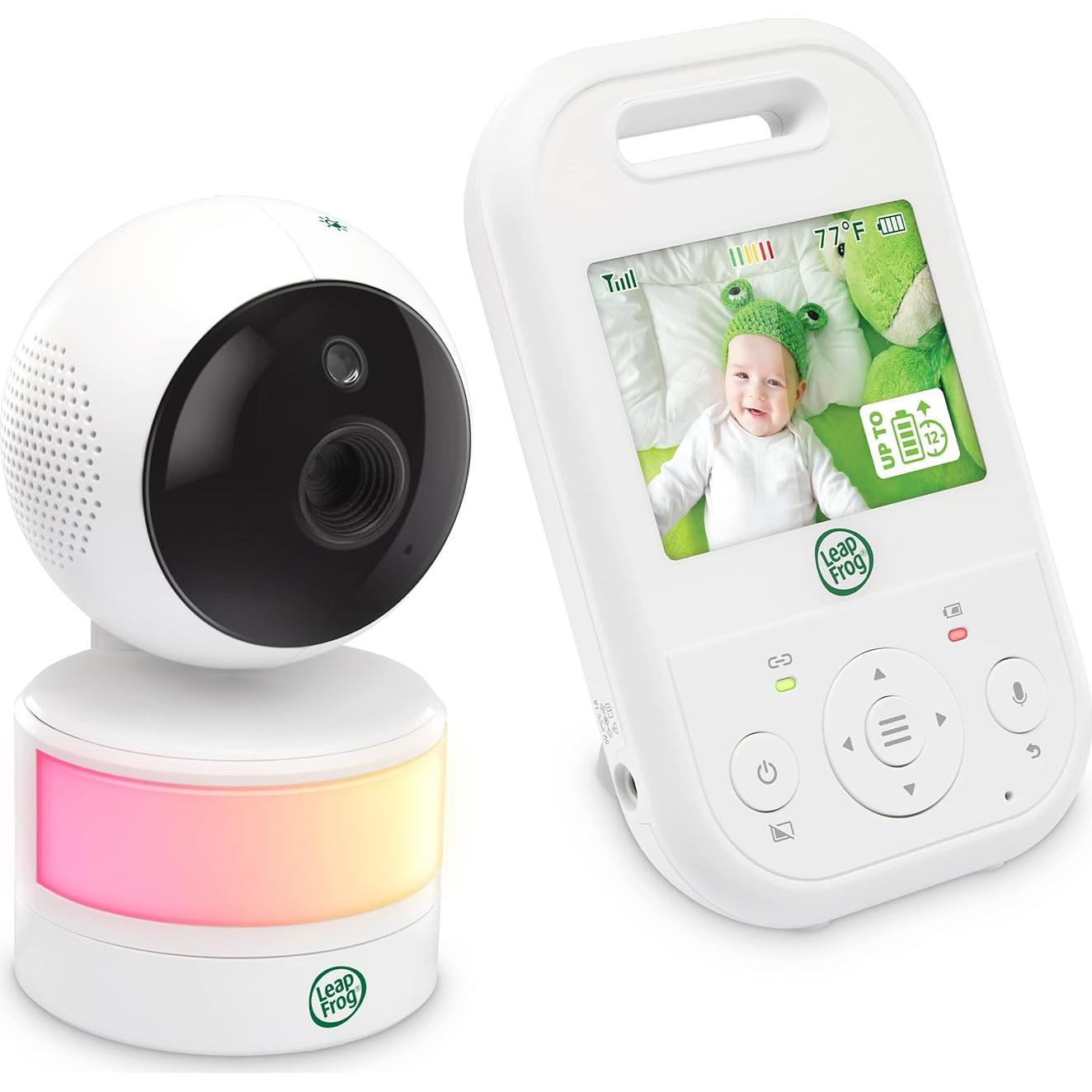 Monitor de Bebés LeapFrog LF2513, Pantalla LCD 2.8", Visión Nocturna