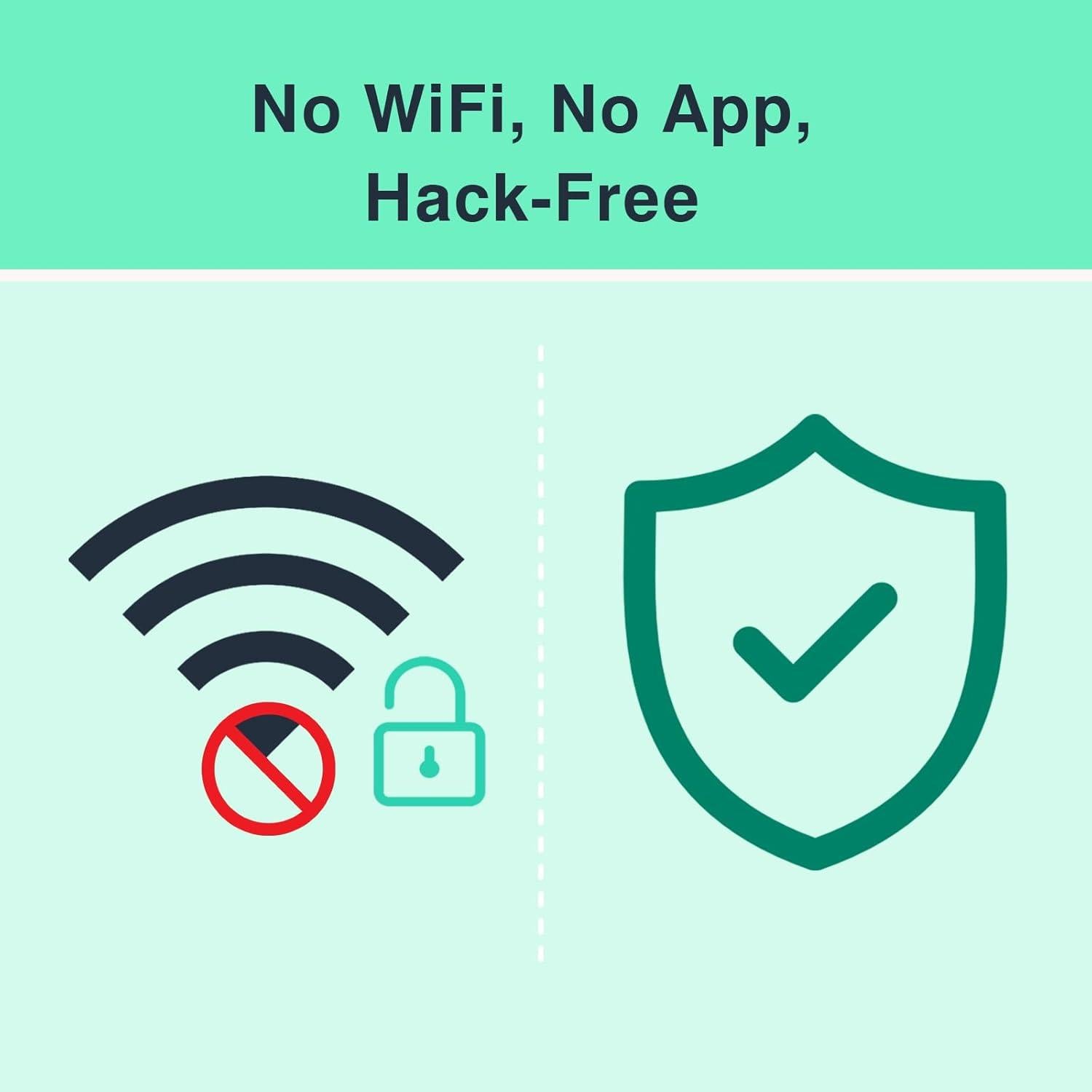 Monitor de Bebés JouSecu B152 5" con Cámara y Audio