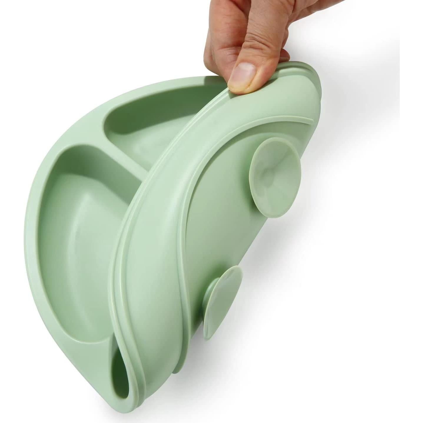 Platos de Silicona Divididos PandaEar para Niños - 3 Unidades