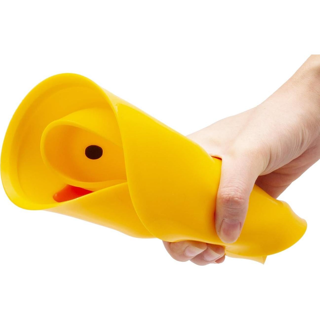 Plato Dividido de Silicona Linowos Pato Amarillo Antideslizante