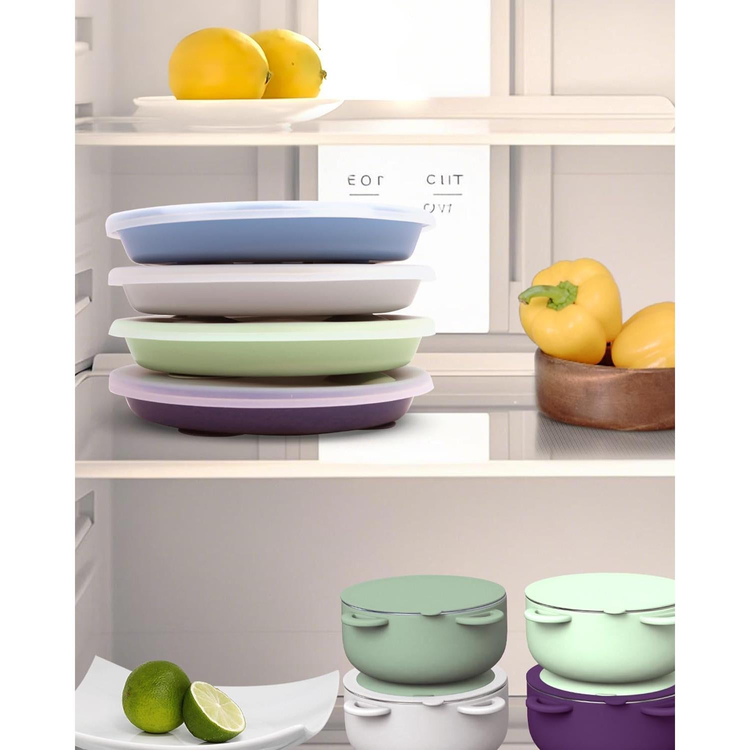 Platos Divididos de Acero Inoxidable Bakpoco 23.4cm - 2 Piezas