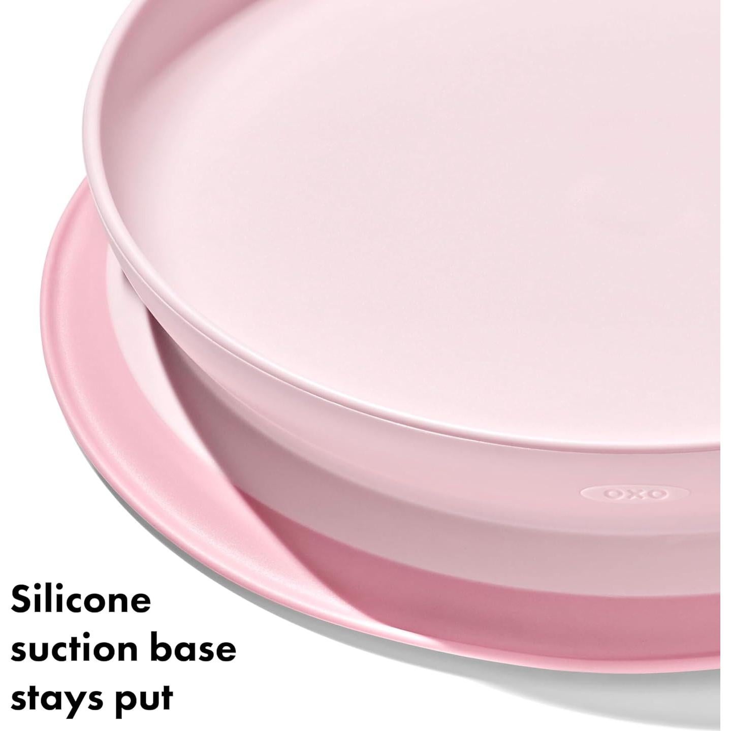 Plato de Succión OXO Tot Stick & Stay - Redondo Flor