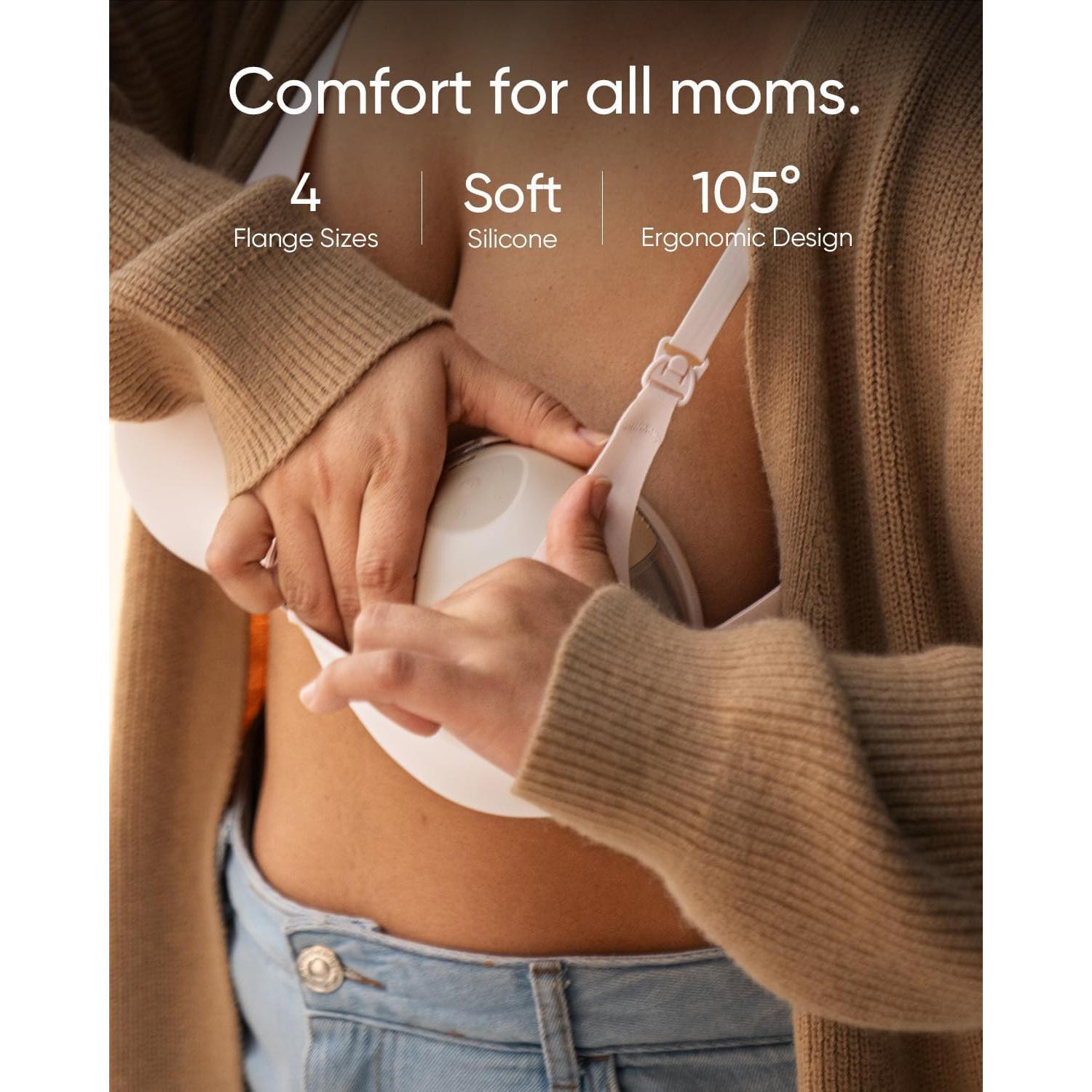 Bomba de Pecho Térmica Portátil Eufy S1, Succión Hospitalaria