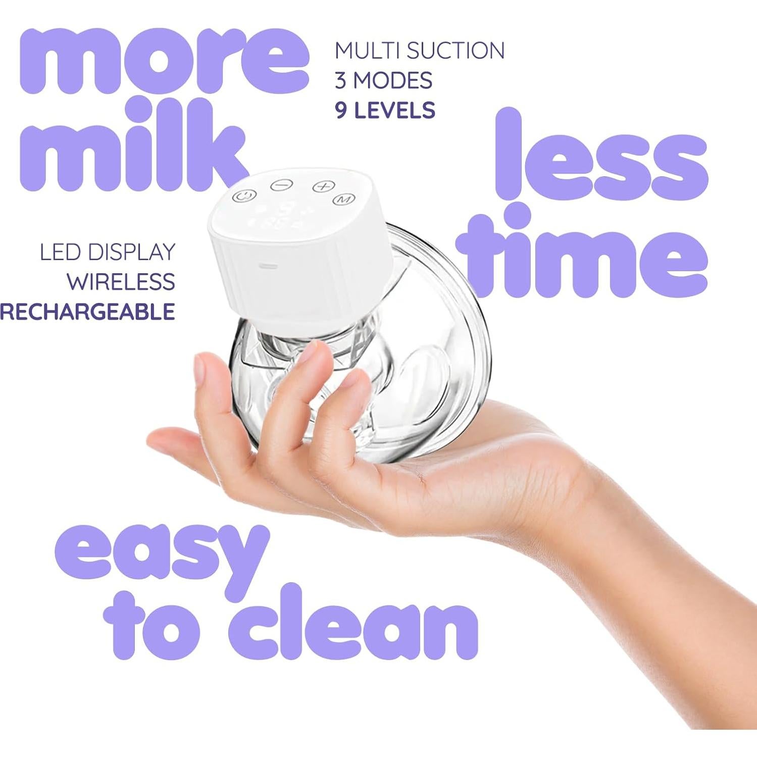 Extractor de Leche Eléctrico Portátil Smart Mommy 150ml