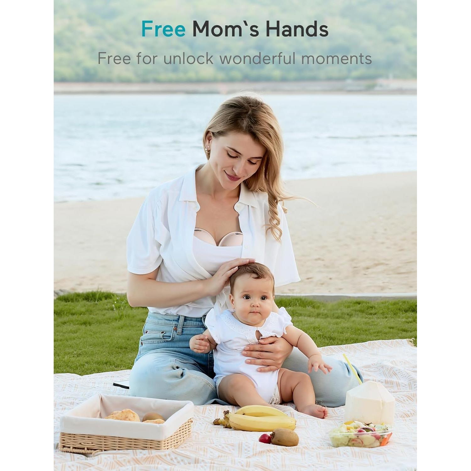 Extractor de Leche Eléctrico Paruu P16 Portátil 4 Modos