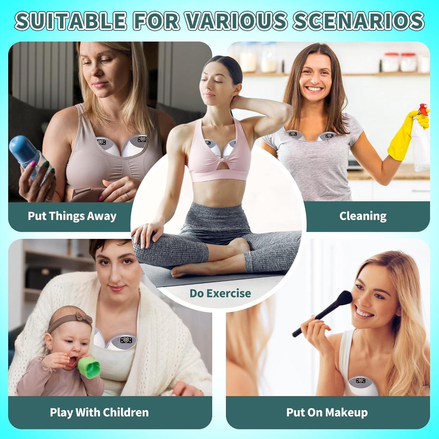 Extractor de Leche Eléctrico ZANBO M1 150ml 12 Niveles Silencioso