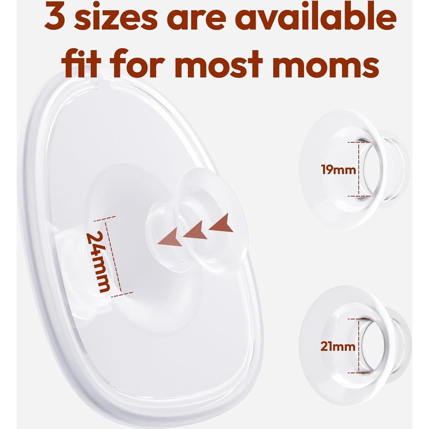 Bomba de Pecho Eléctrica NCVI Portátil 2 Paquete 4 Modos 9 Niveles