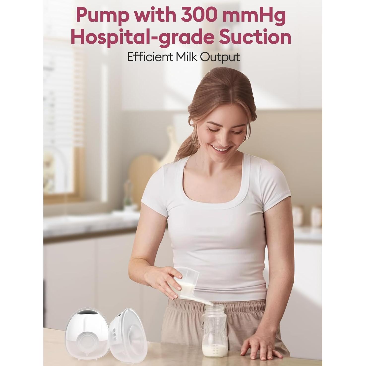 Bomba de Pecho Eléctrica Lulia Manos Libres 4 Modos 9 Niveles