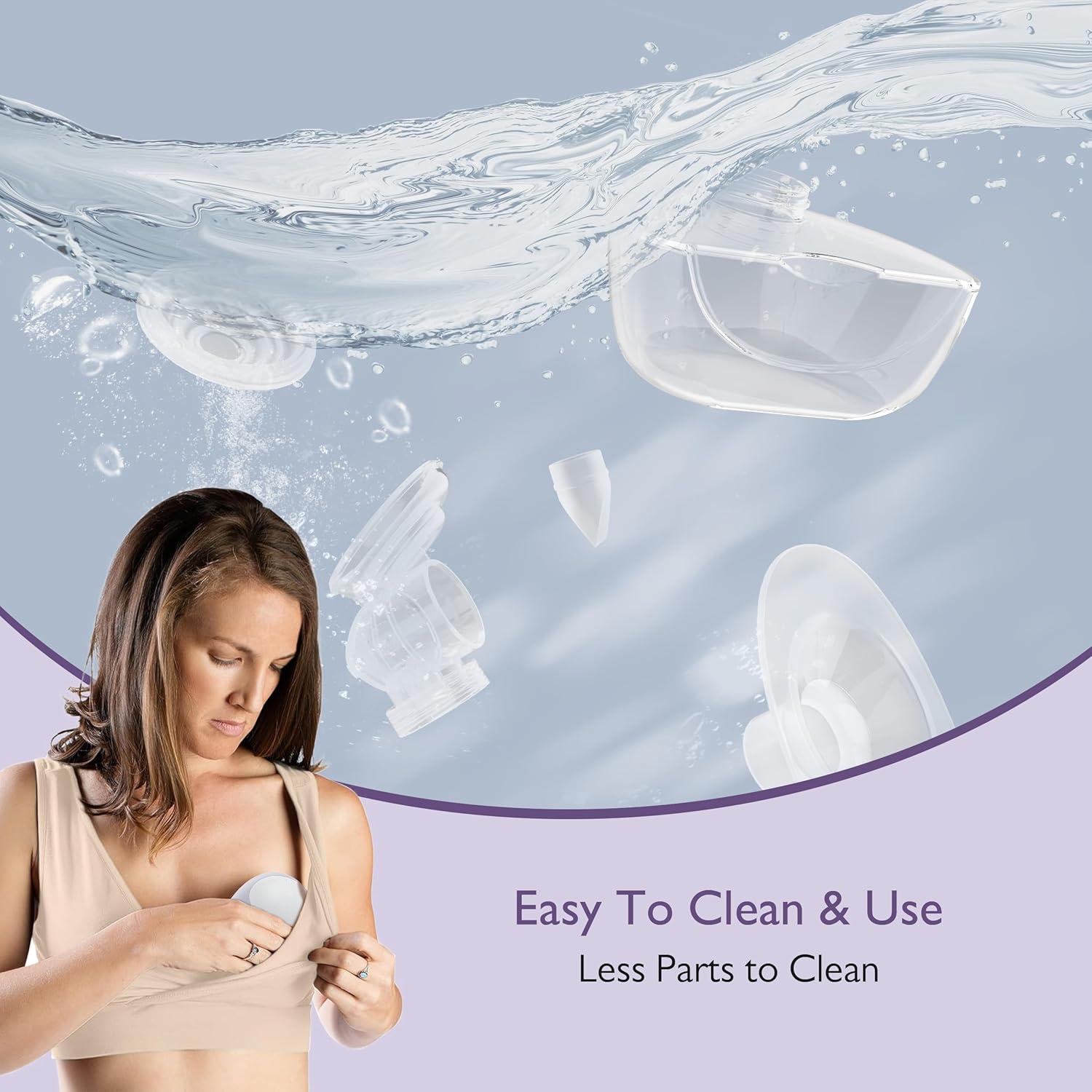 Extractor de Leche Portátil Momfree MF1 - 3 Modos, 9 Niveles, 180ml