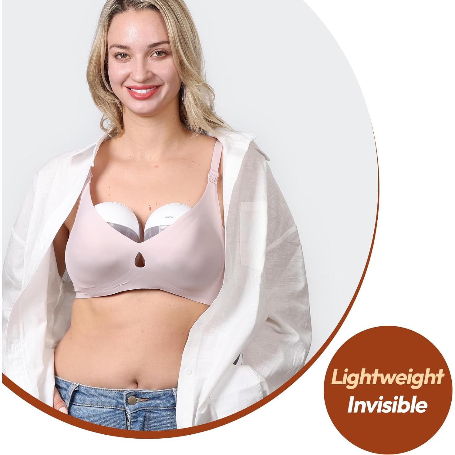 Bomba de Pecho Eléctrica NCVI Portátil Sin Manos 1500mAh