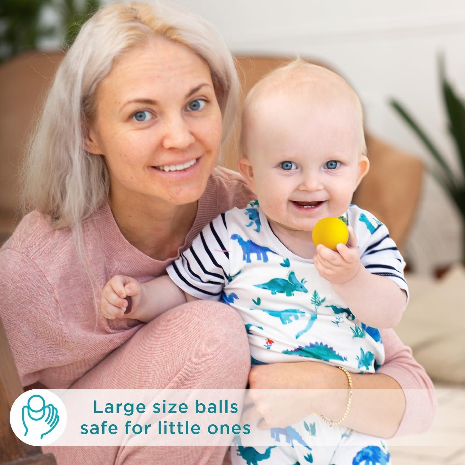 Juguete Montessori Ulanik Bolas en Tazas 12 Meses + Clasificación