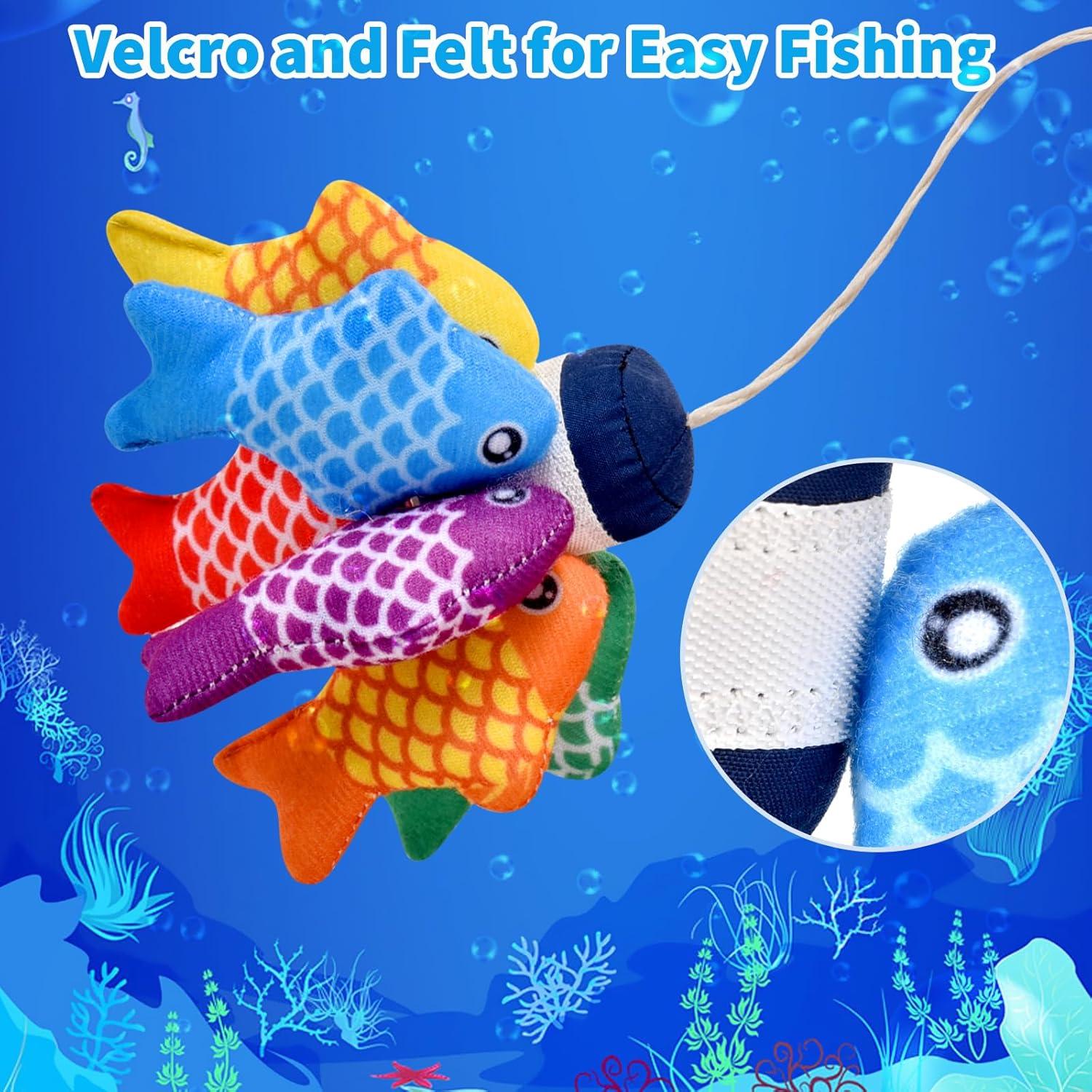 Set de Juguetes Montessori de Pesca Alsatic Toys 20 Piezas