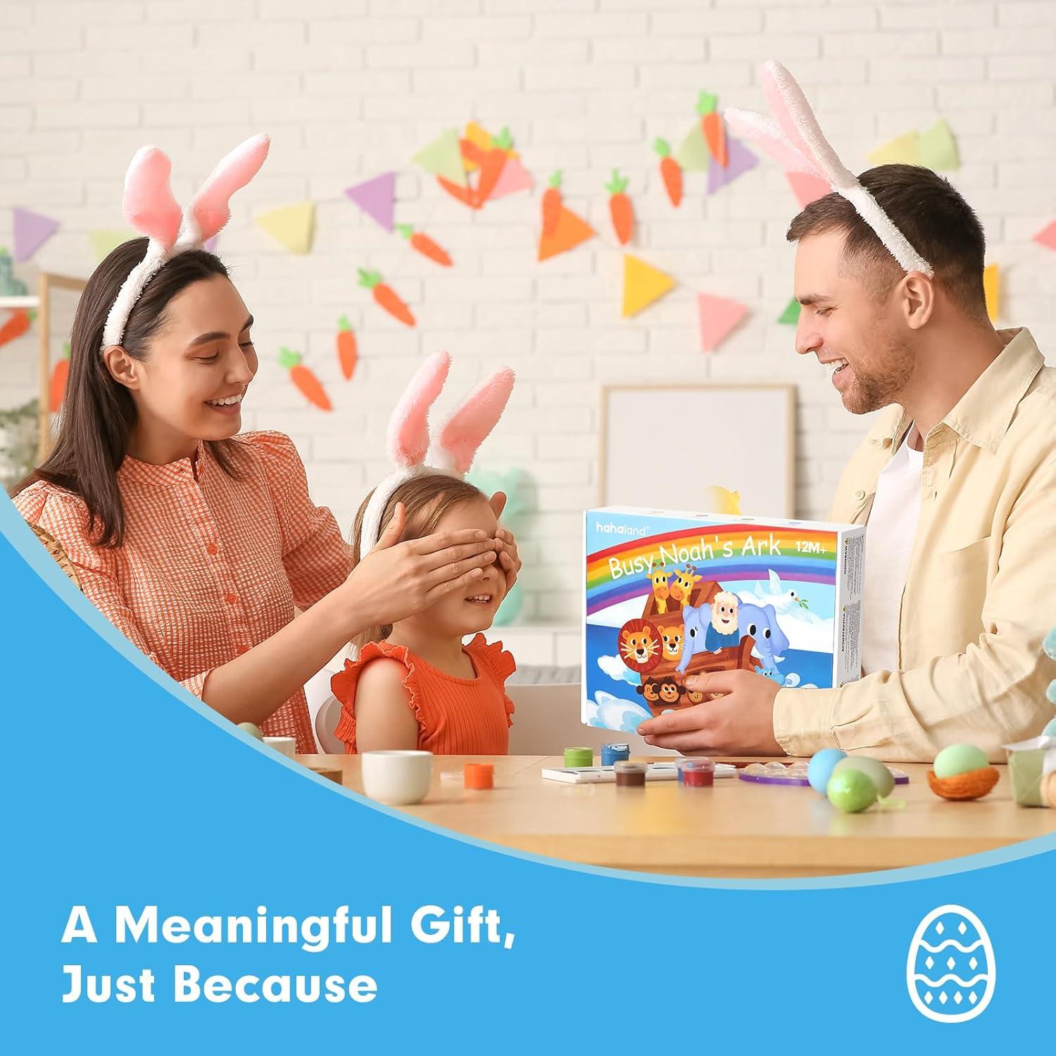 Libro Ocupado Arca de Noé hahaland para Niños 1-3 Años