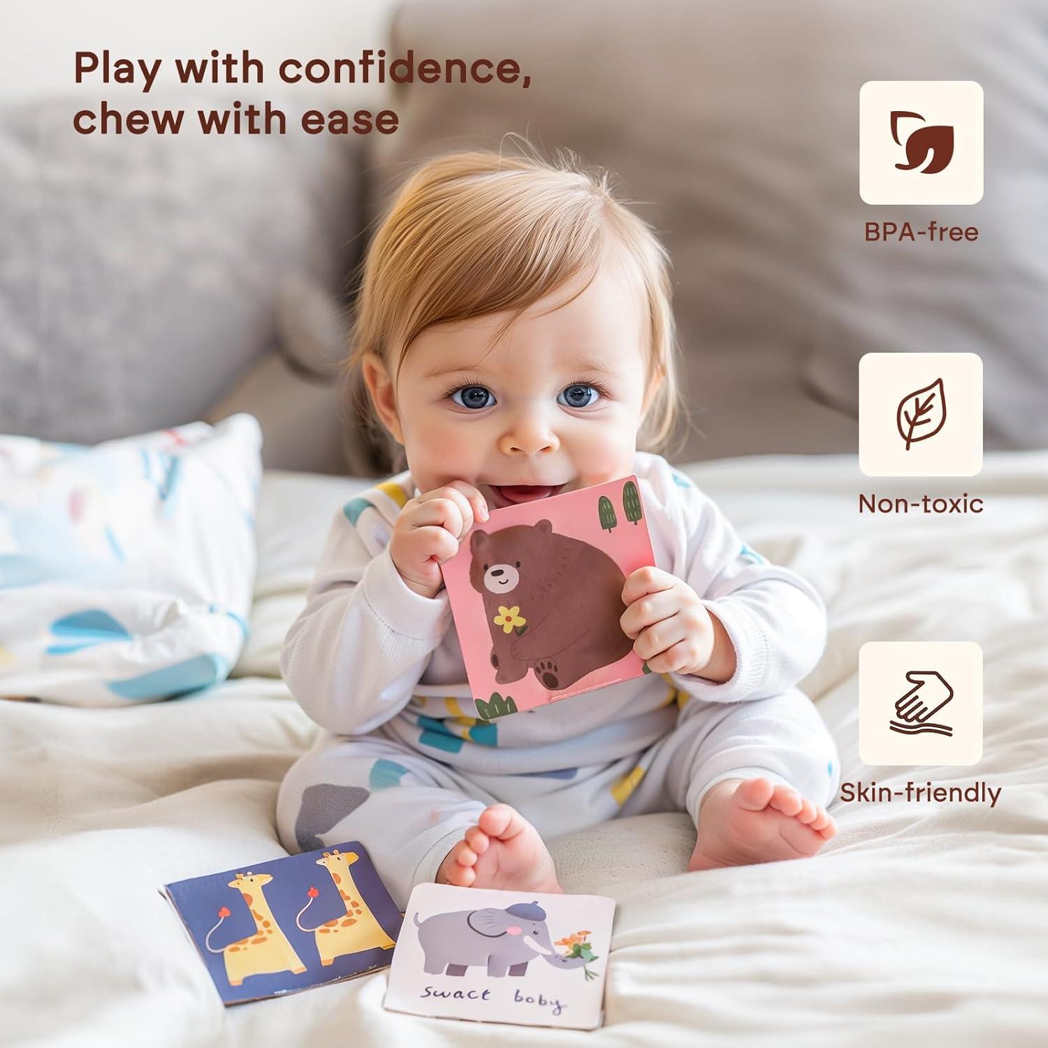 Juguete de Caja de Tejidos Youuys para Bebés 6-12 Meses