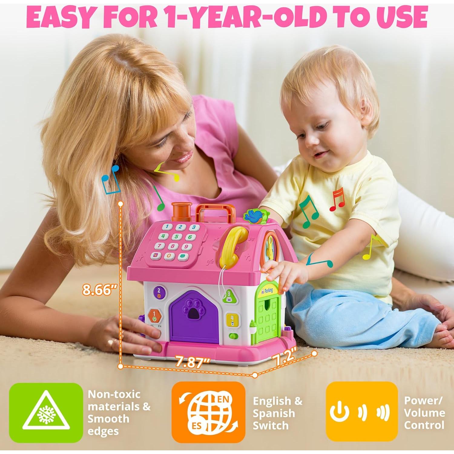 Juguetes Montessori Interactivos Cymy para Niñas 1-2 Años