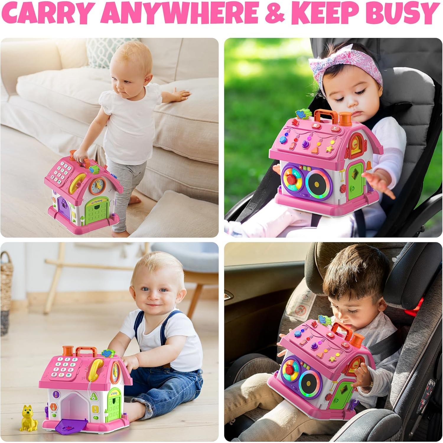 Juguetes Montessori Interactivos Cymy para Niñas 1-2 Años