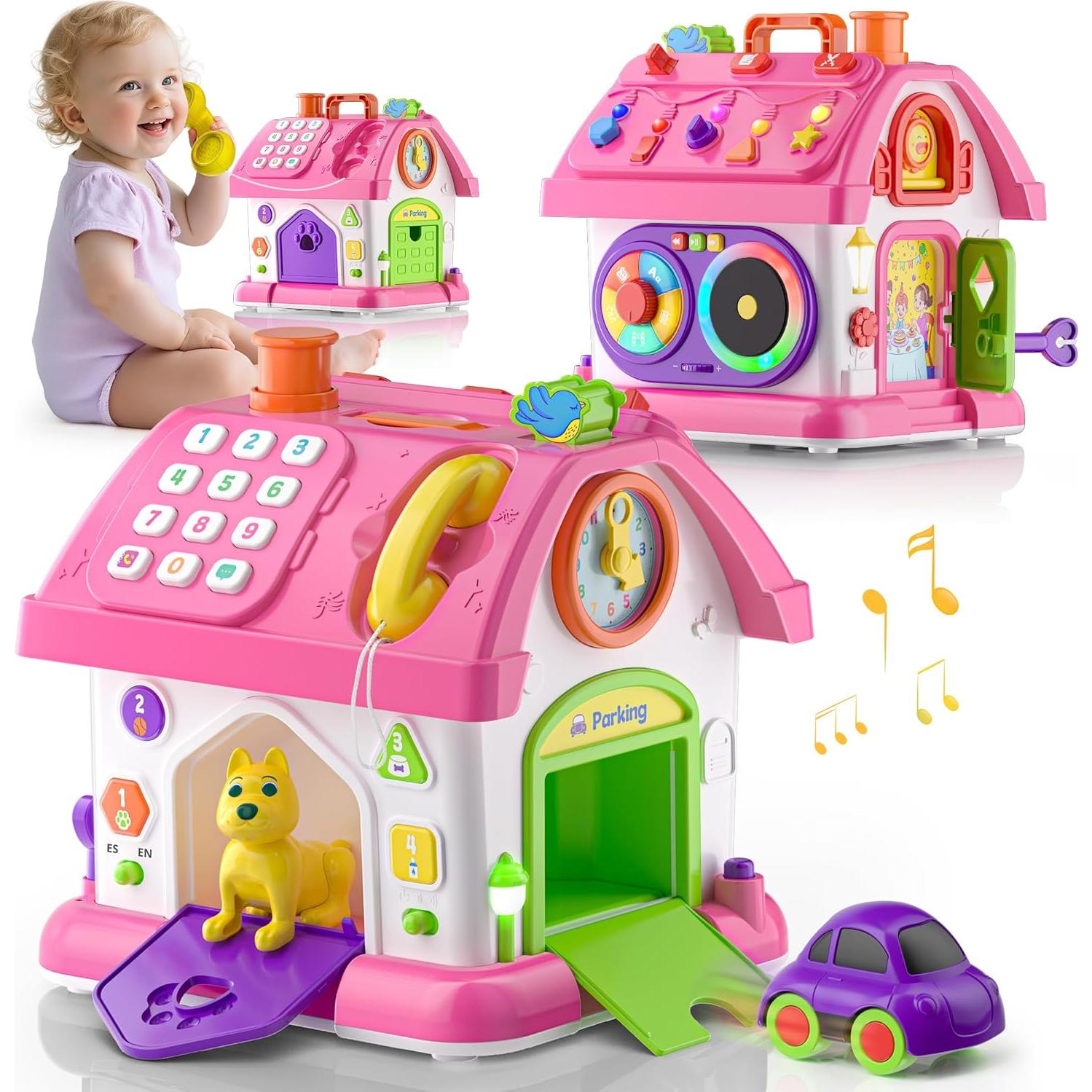 Juguetes Montessori Interactivos Cymy para Niñas 1-2 Años