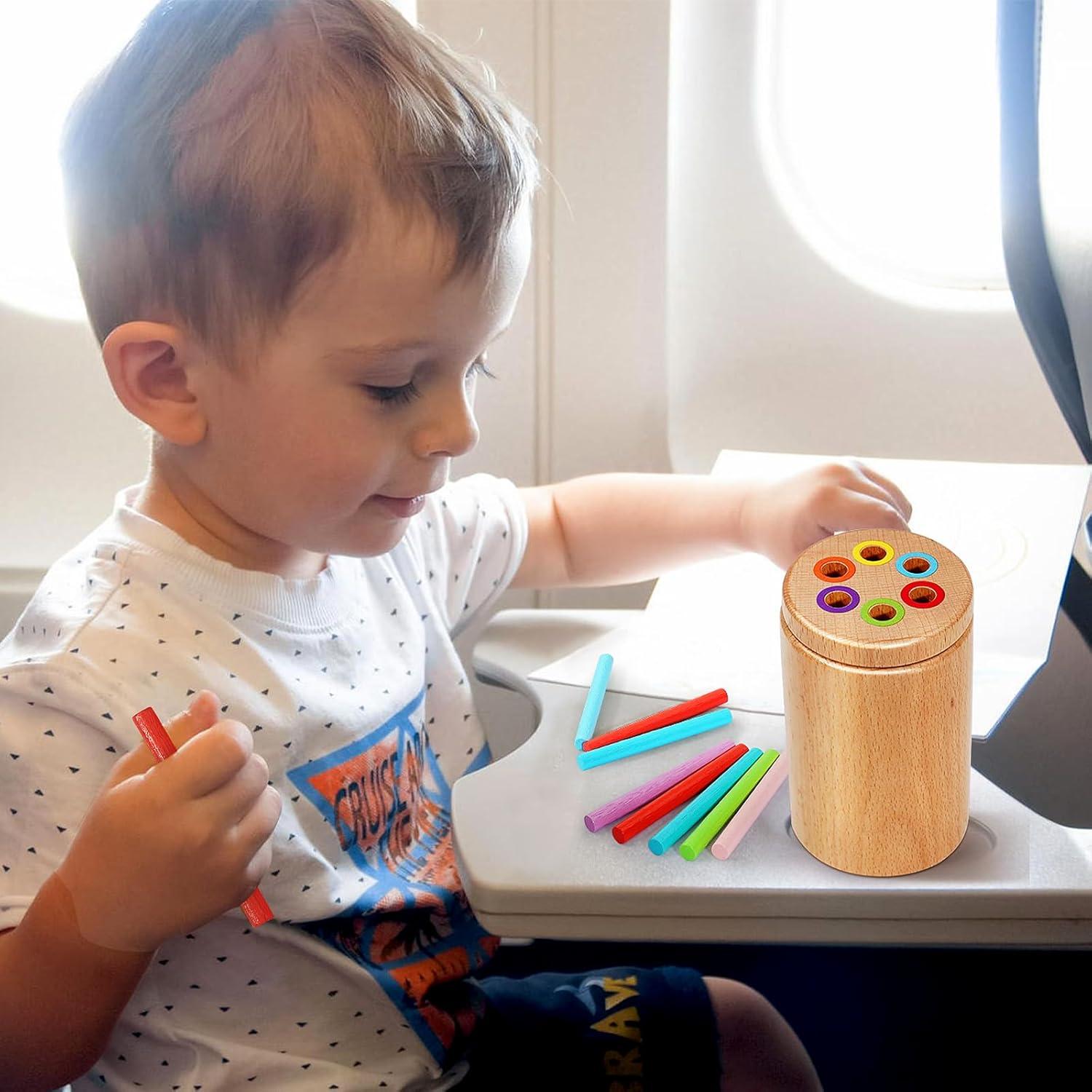 Juguete Montessori de Clasificación de Colores Soarly - Madera