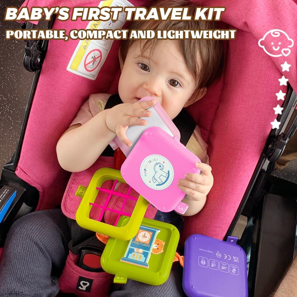 Tablero Ocupado Montessori Weirtoya para Niños 1-3 Años