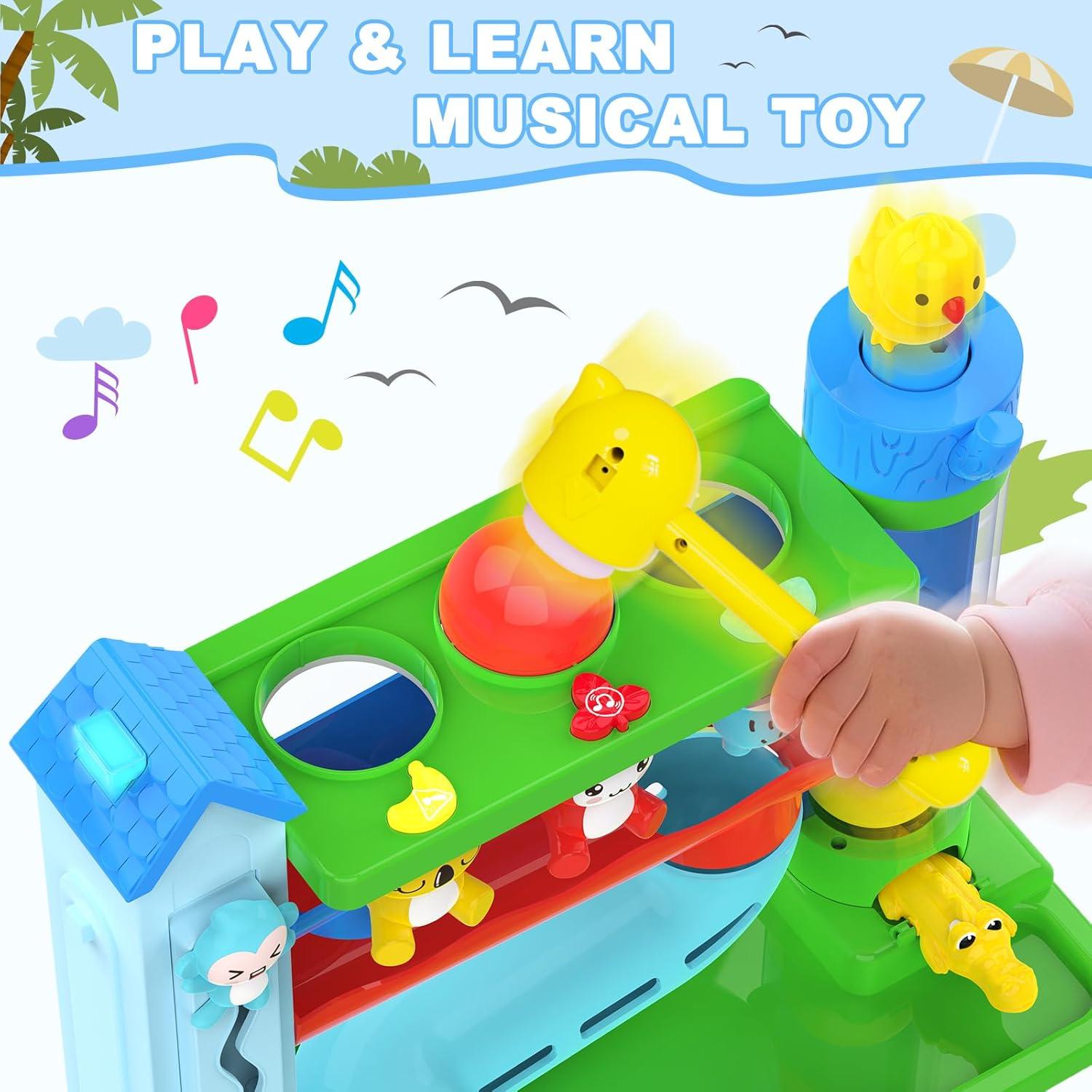 Juguete Musical Interactivo Ussybaby para Niños 1-2 Años