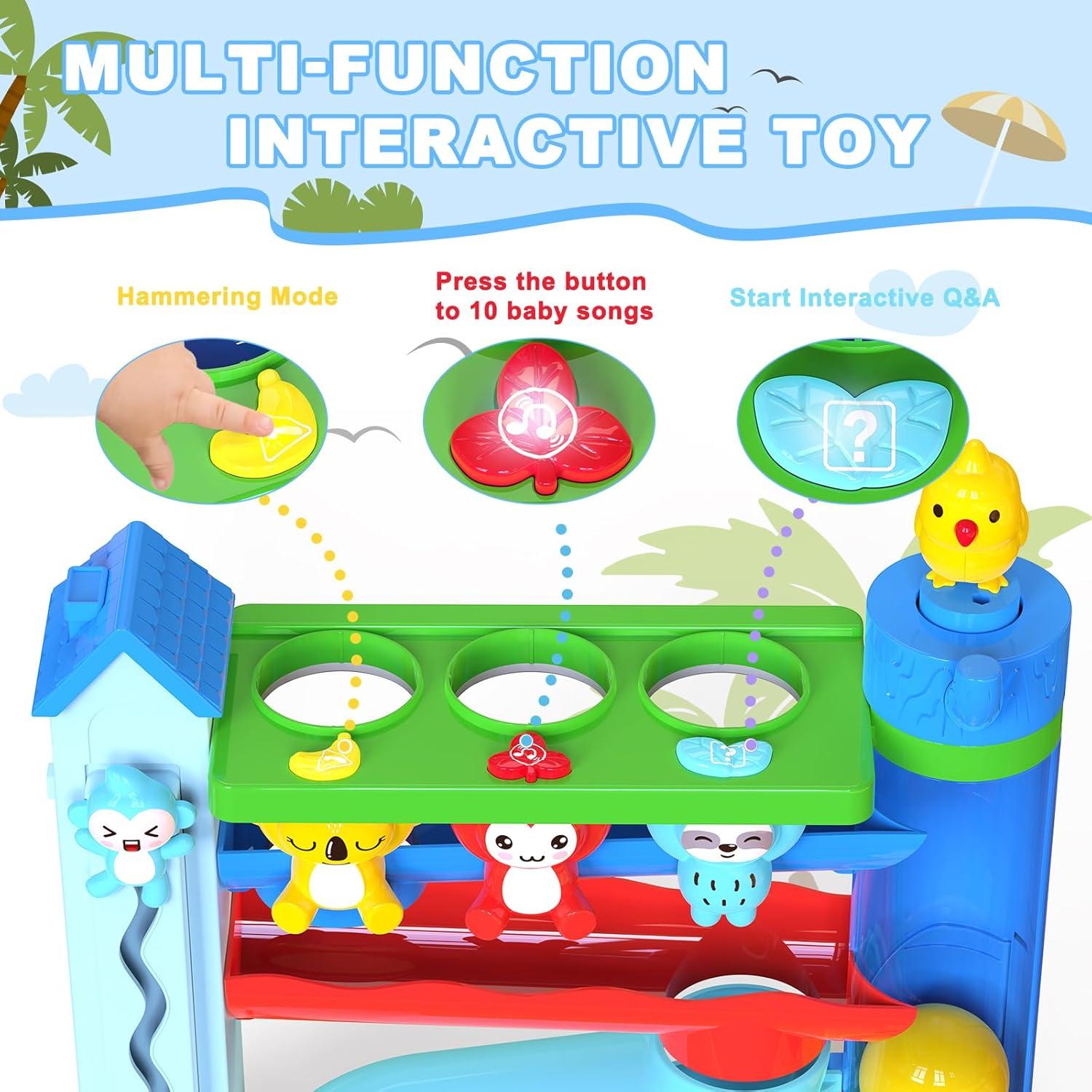 Juguete Musical Interactivo Ussybaby para Niños 1-2 Años